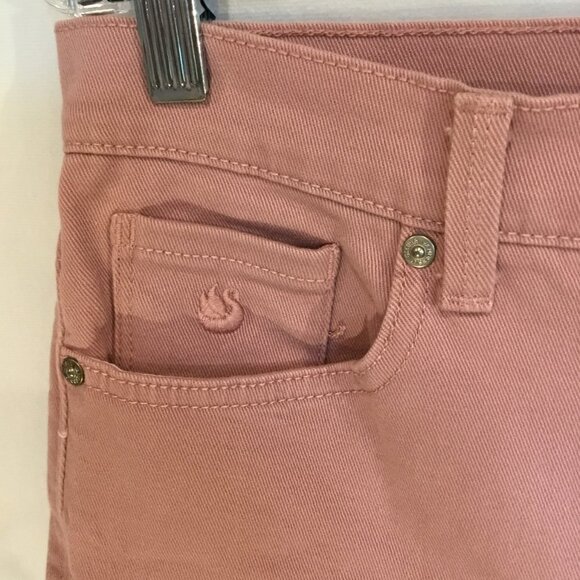 Gloria Vanderbilt Amanda Capris Stretch Denim Rose Pink Women's Size 12 Petite - Picture 4 of 8